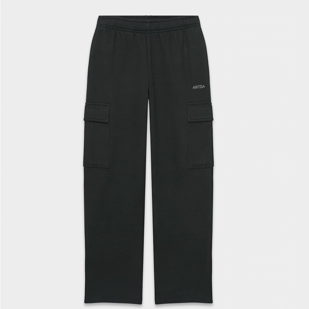 Aritzia Black Cargo Sweats